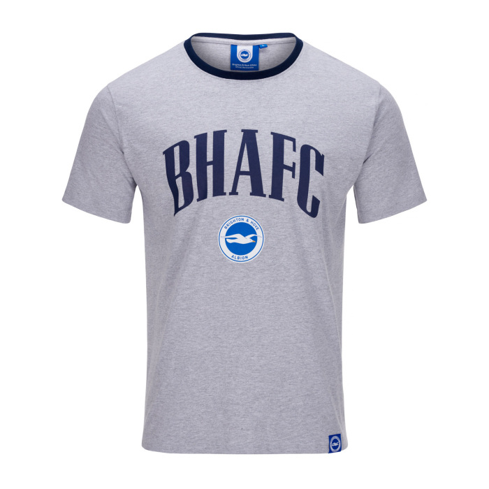 BHAFC Grey Bold Tee BHAFC Grey Bold Tee