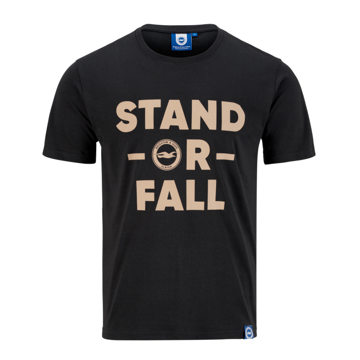 BHAFC Charcoal Stand or Fall Tee