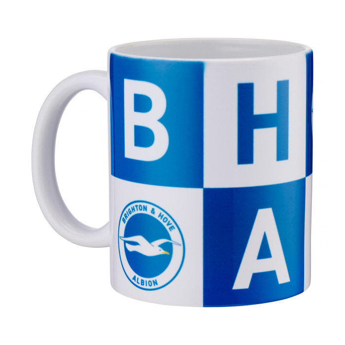 BHAFC Square Colour Block Mug BHAFC Square Colour Block Mug