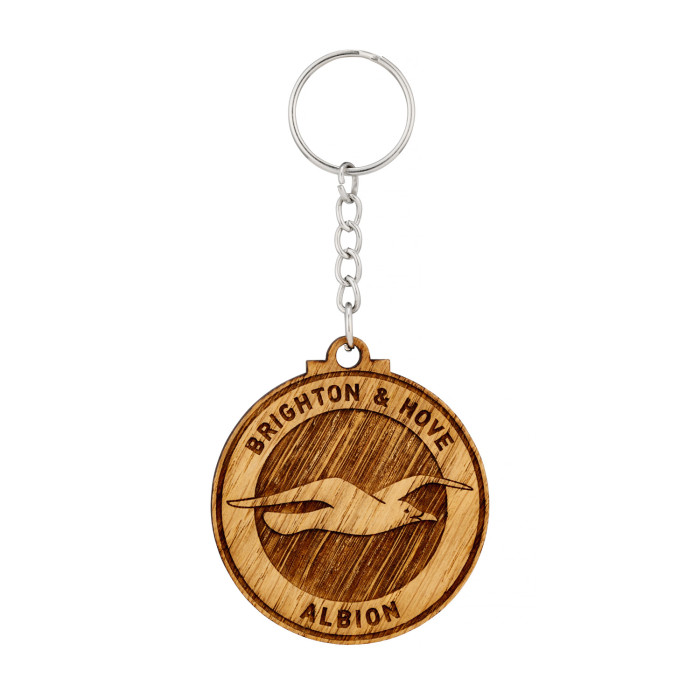 BHAFC Wooden Crest Keyring BHAFC Wooden Crest Keyring