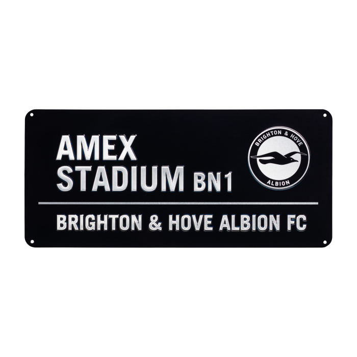 BHAFC Blackout Street Sign BHAFC Blackout Street Sign