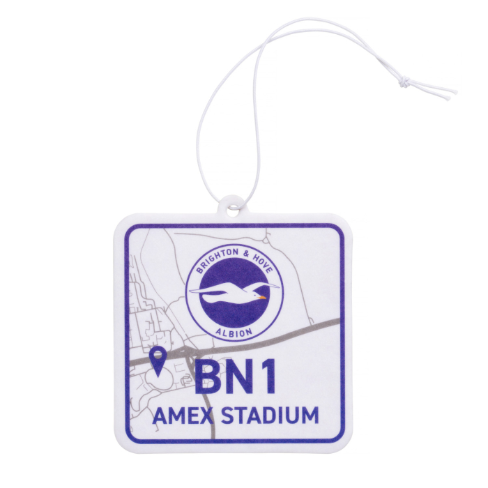 BHAFC Route To Stadium Air Freshner BHAFC Route To Stadium Air Freshner