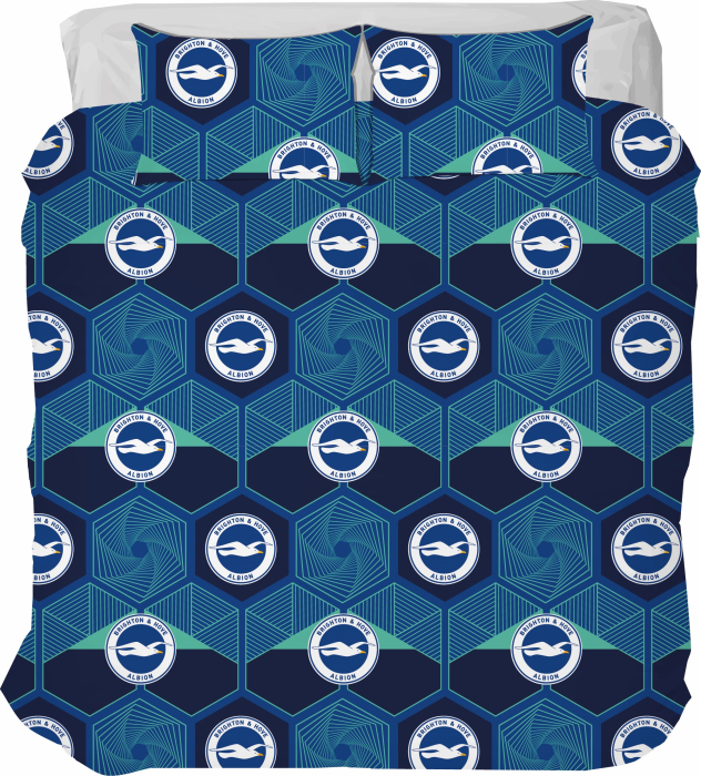 BHAFC Hex Crest King Duvet BHAFC Hex Crest King Duvet