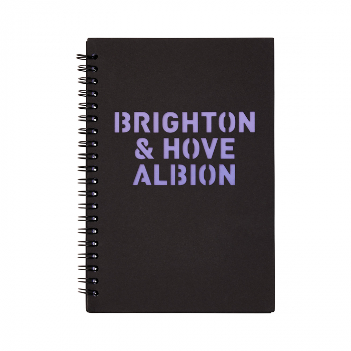 BHAFC Cut Out Cover Notebook BHAFC Cut Out Cover Notebook