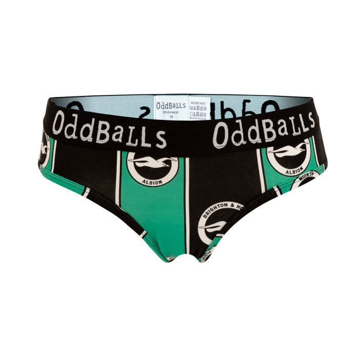 Women's Green & Black BHAFC x Oddballs Briefs