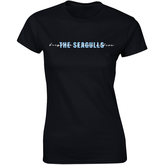 2425 - BHAFC Womens Black Seagulls Tee 2425 - BHAFC Womens Black Seagulls Tee