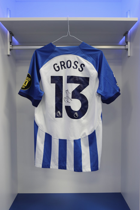 Signed Pascal Gross Match-Issued Jersey