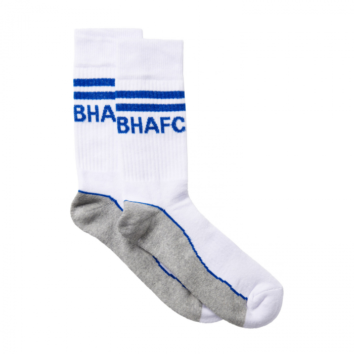 BHAFC White Performance Sock