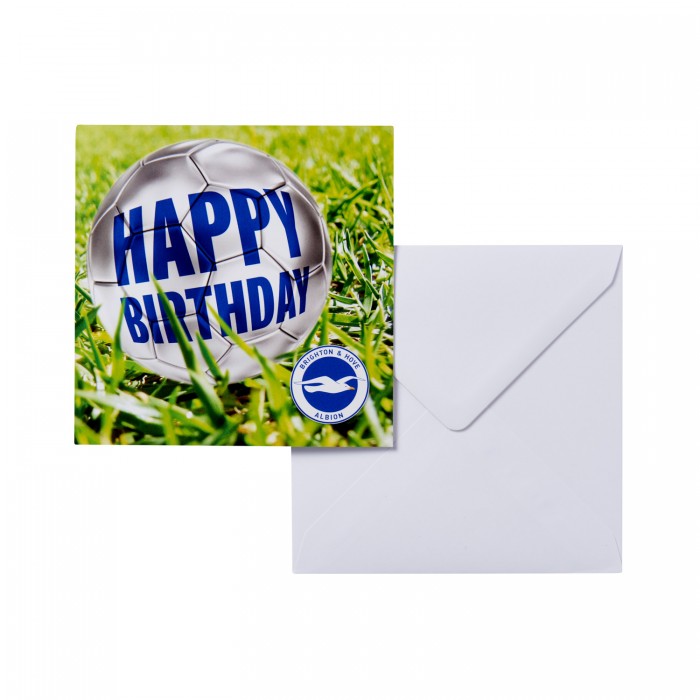 Birthday Card - Happy Birthday Ball Birthday Card - Happy Birthday Ball