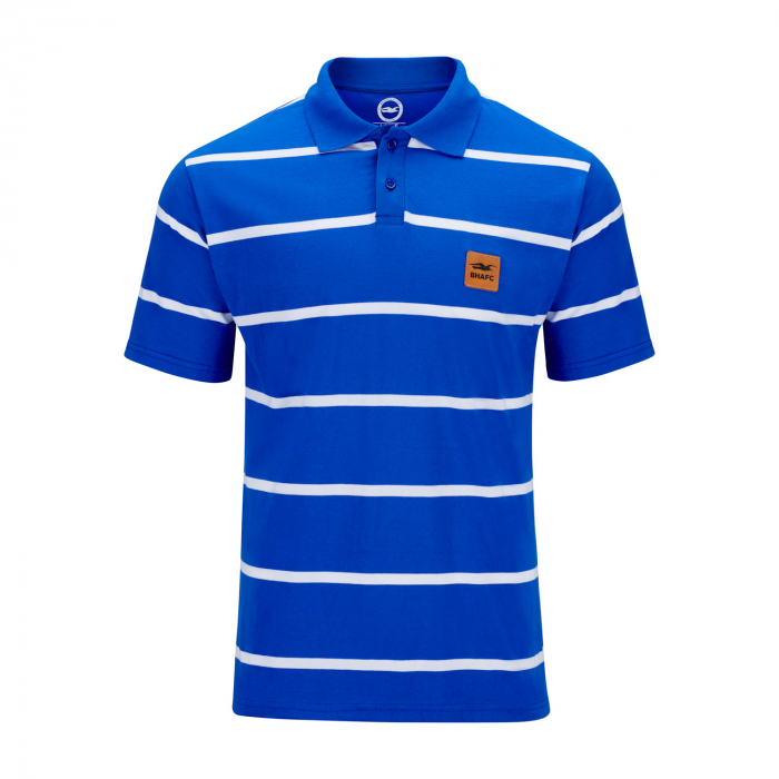 BHAFC Royal Striped Polo BHAFC Royal Striped Polo