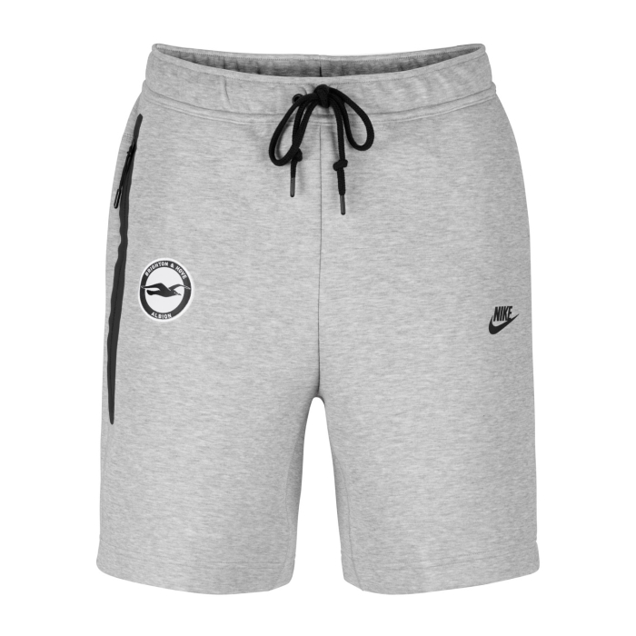 BHAFC 24/25 Grey Tech Fleece Shorts BHAFC 24/25 Grey Tech Fleece Shorts