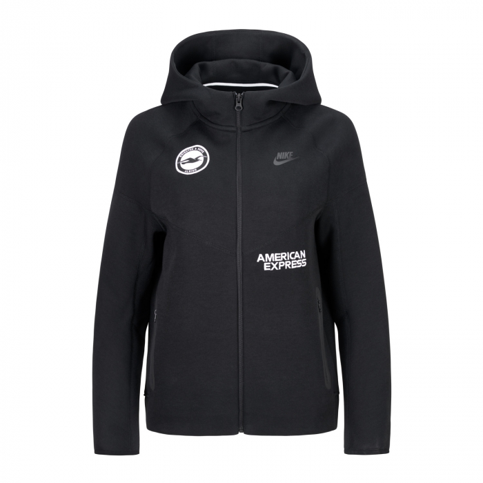 BHAFC Boys 24/25 Black Tech Fleece Hoodie BHAFC Boys 24/25 Black Tech Fleece Hoodie