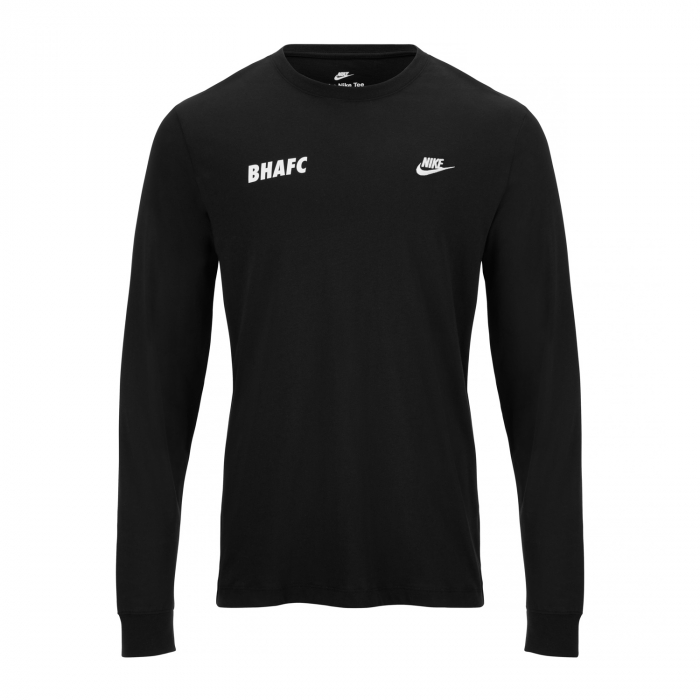 BHAFC Black Longsleeve NSW Tee