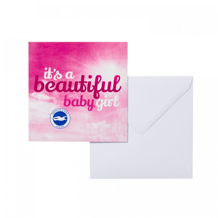 Baby Girl Card Baby Girl Card