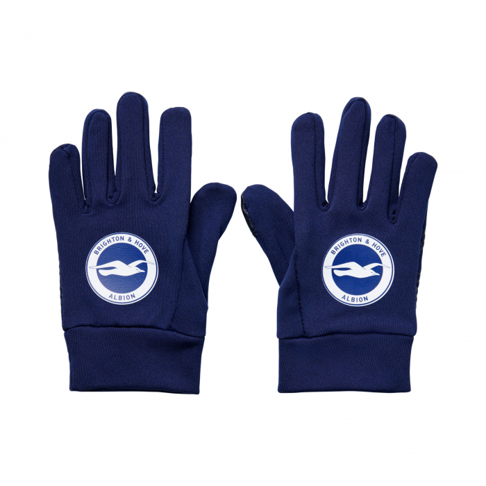 BHAFC Junior Navy Tech Gloves (Age 5-10)