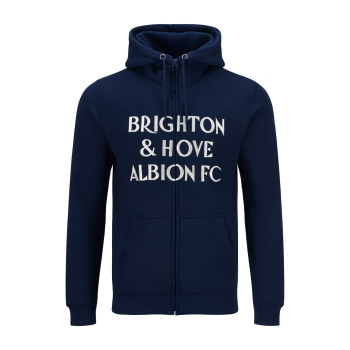 BHAFC Navy Wording Hoodie