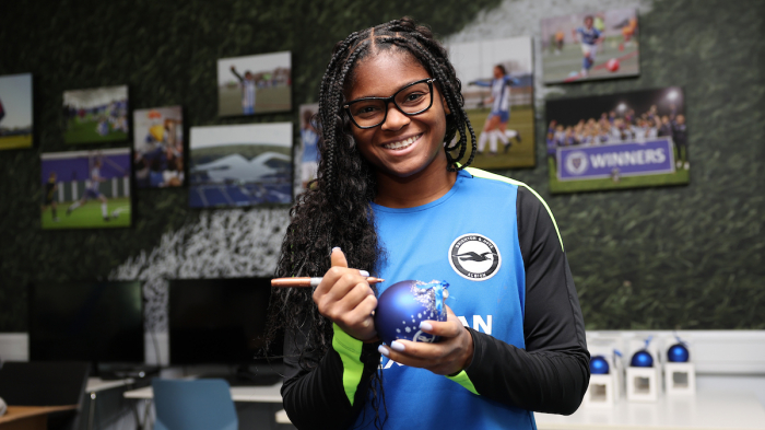 BHAFC Signed Bauble - Haley