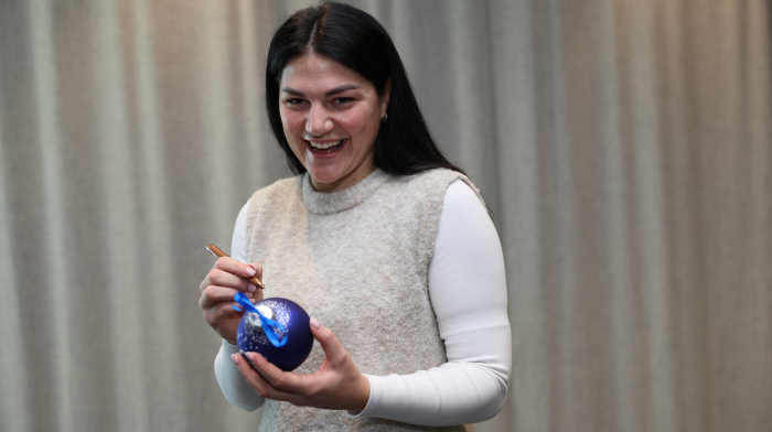 BHAFC Signed Bauble - Stefanovic