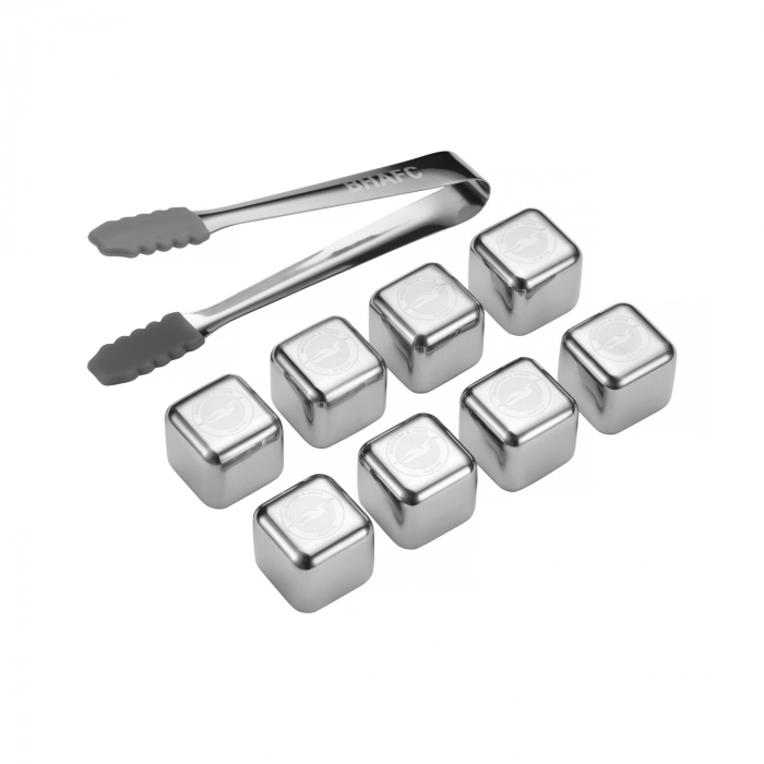 brighton stainless steel ice cube set