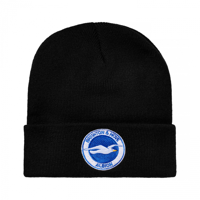brighton black winter hat