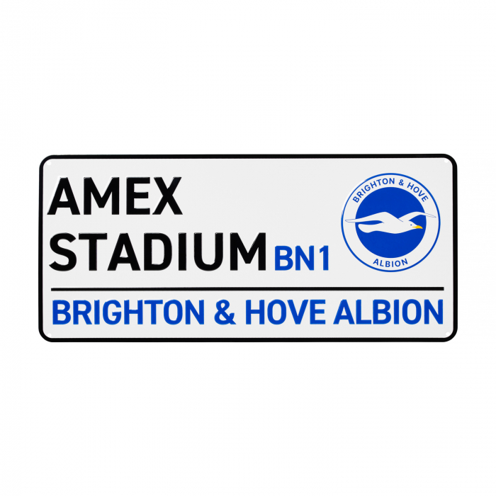 brighton amex stadium street sign