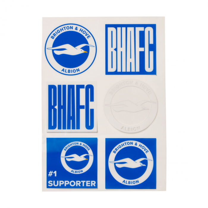 brighton car decal set