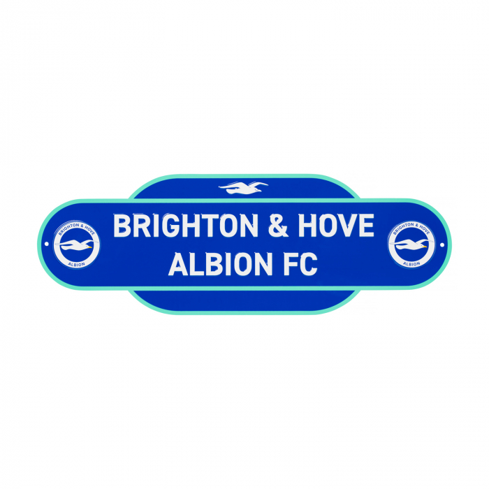 brighton & Hove albion retro sign