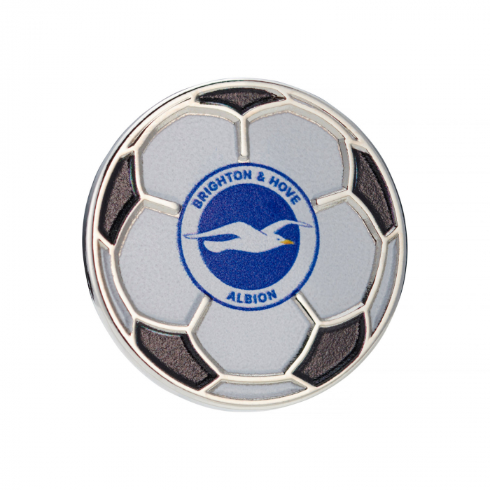 brighton football crest pin badge