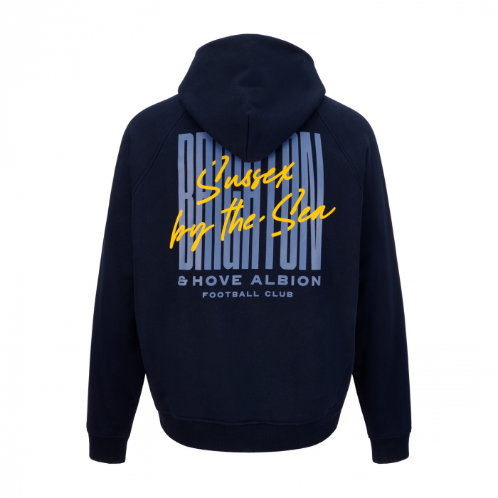 BHAFC Navy Tonal Back Print Hoodie BHAFC Navy Tonal Back Print Hoodie