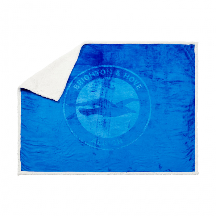 BHAFC Debossed Sherpa Fleece Blanket