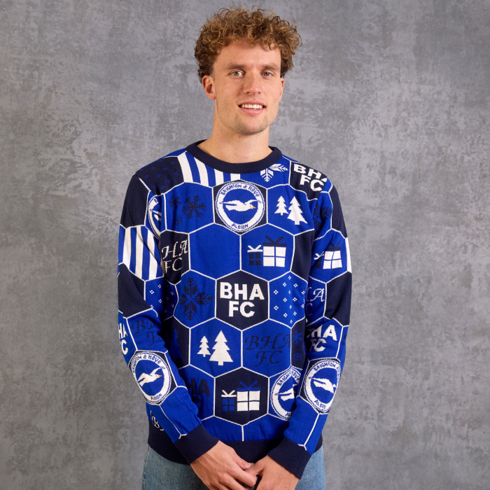 brighton and hove albion christmas jumper brighton and hove albion christmas jumper