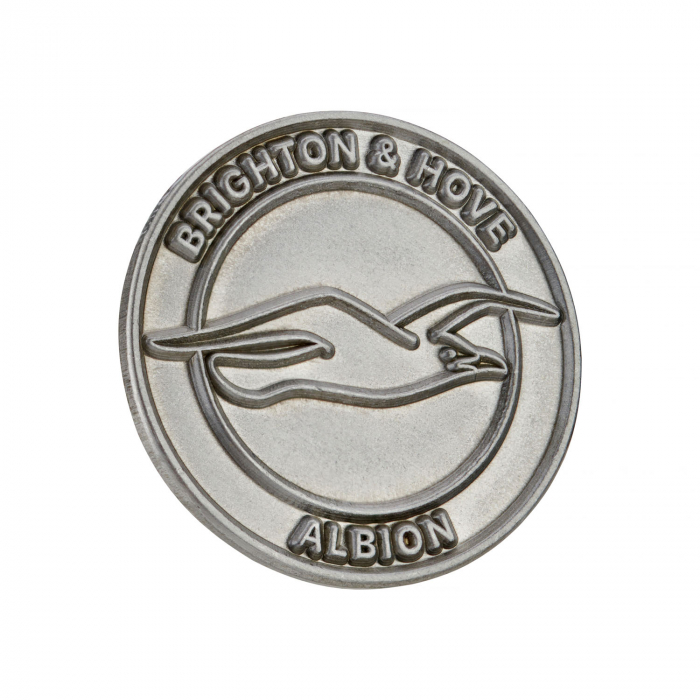 BHAFC Antique Silver Crest Pin Badge BHAFC Antique Silver Crest Pin Badge