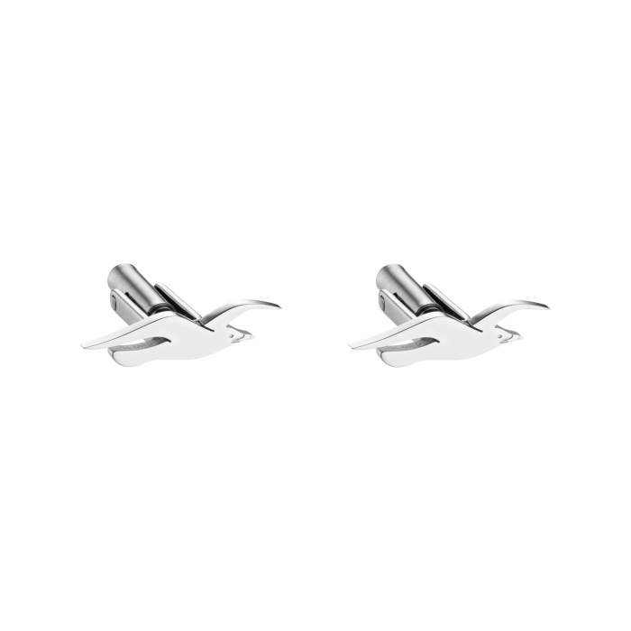 stainless steel seagulls cufflinks