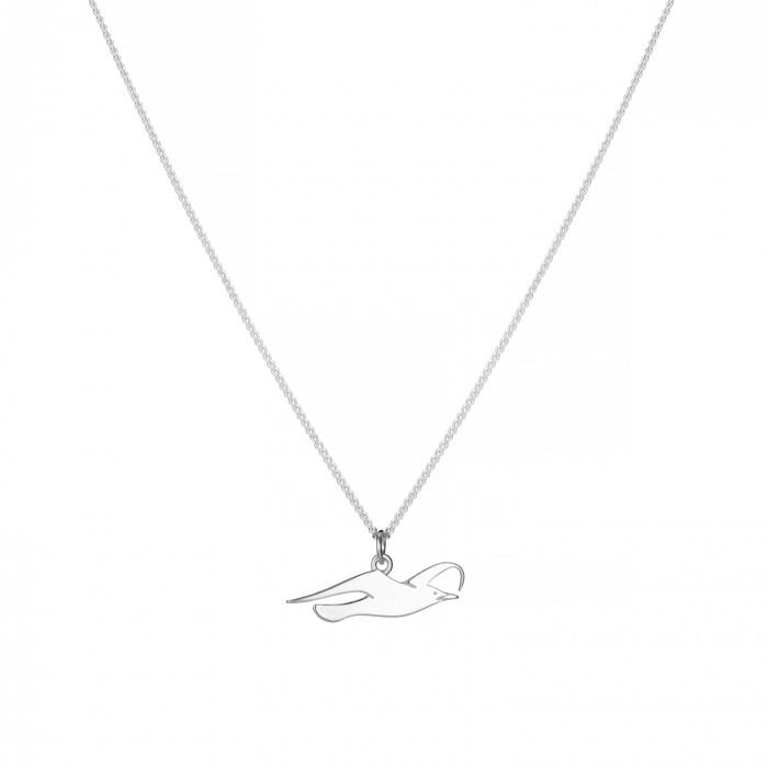 brighton silver seagull pendant and chain brighton silver seagull pendant and chain