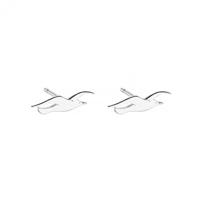 brighton silver seagulls earrings