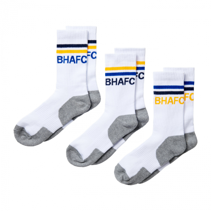BHAFC 3 Pack Sports Socks BHAFC 3 Pack Sports Socks