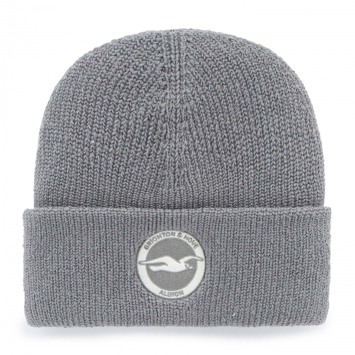 '47 Grey Heavy Wool Blend Cuff Knit