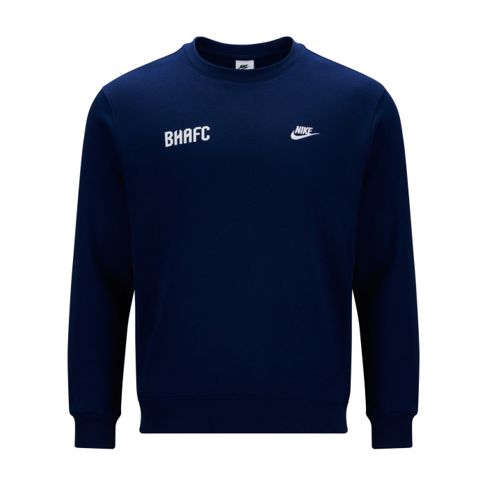 BHAFC Nike NSW Club Navy Sweatshirt BHAFC Nike NSW Club Navy Sweatshirt