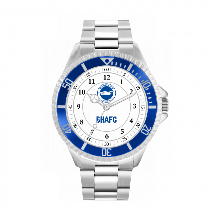 brighton premium blue and white watch