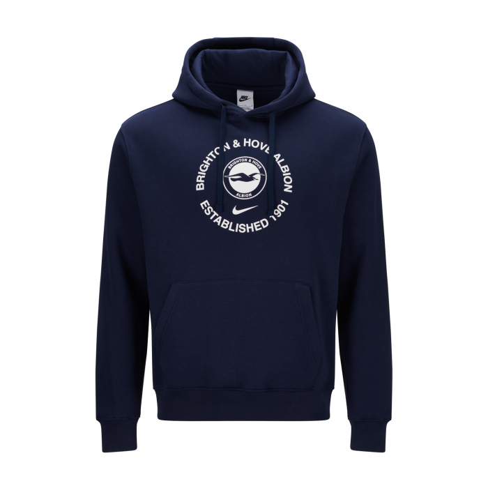 Womens Nike Team BHAFC Est 1901 Navy Hoodie