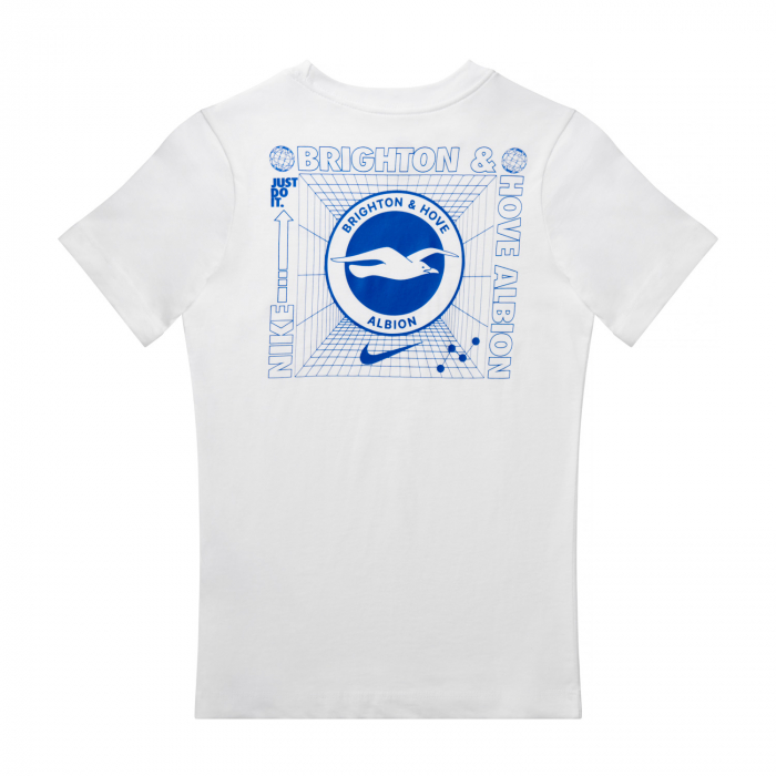 Youth BHAFC Nike White Leisure Tee Youth BHAFC Nike White Leisure Tee