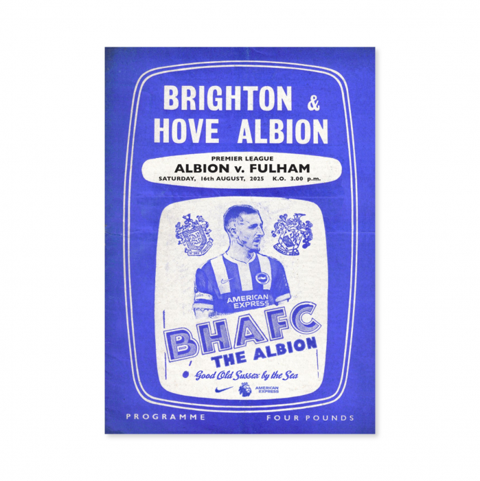 brighton vs fulham match programme 2025 brighton vs fulham match programme 2025