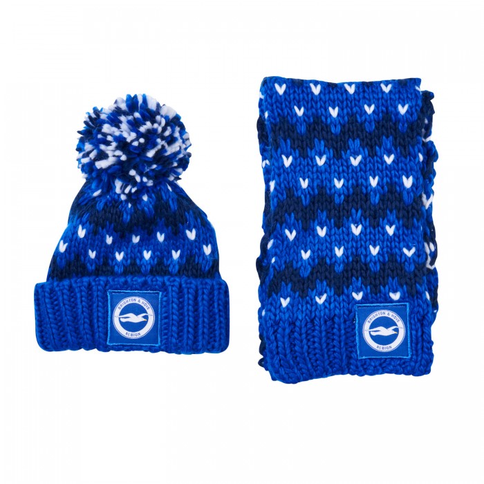 APPLEBY KIDS HAT AND SCARF SET