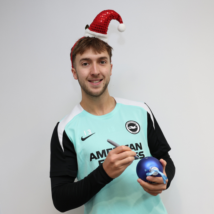 BHAFC Signed Bauble - Hinshelwood