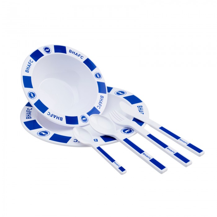 BHAFC Bowl Plate And Cutlery Set 