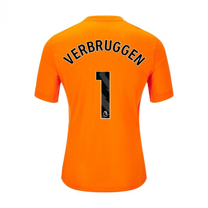 brighton fc nike 25/26 goalkeeper shirt orange