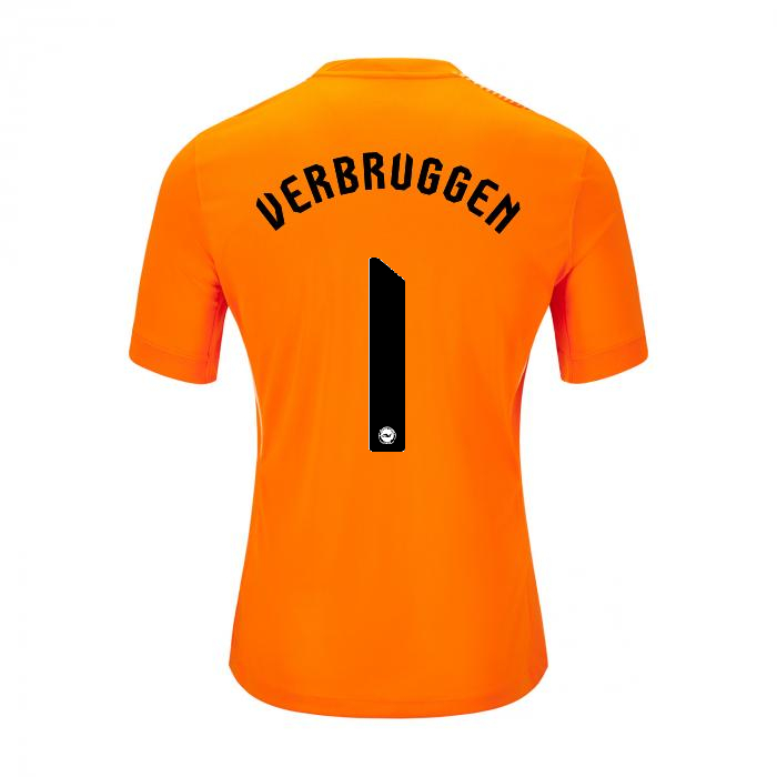 brighton fc nike 25/26 goalkeeper shirt orange